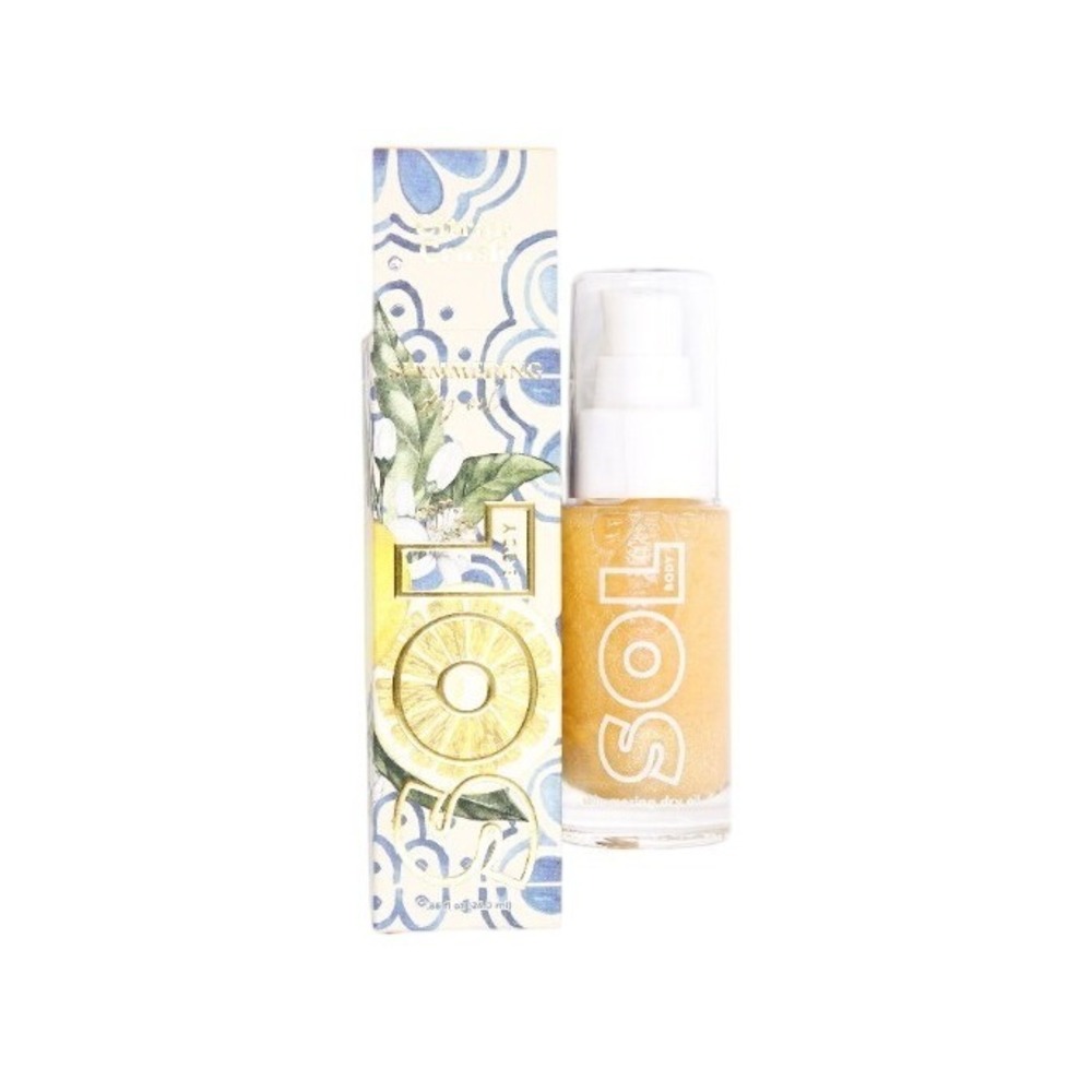 SOL‎ Body - Shimmering Dry Oil - Citron Crush - .88 oz / 26 ml